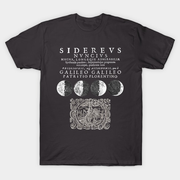 Galileo Galilei Sidereus Nuncius T-Shirt by TeeMax